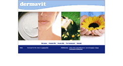 Desktop Screenshot of dermavit.com